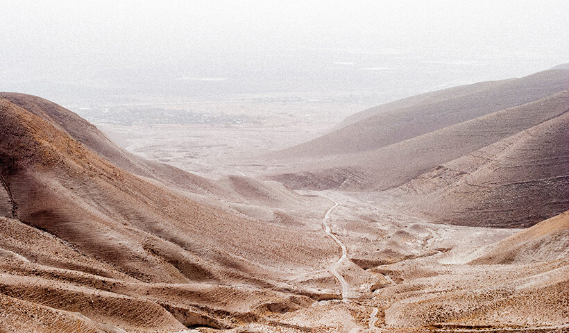 Montañas y valle del Río Jordán
