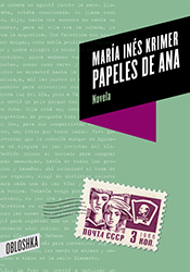 Portada del libro de María Inés Krimer Papeles de Ana